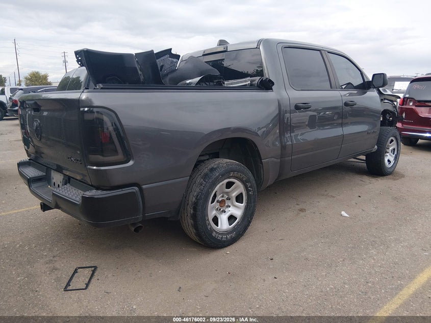 Vin: 1c6srfgt0kn613301, lot: 46675862, ram 1500 tradesman  4x4 5'7 box 20194