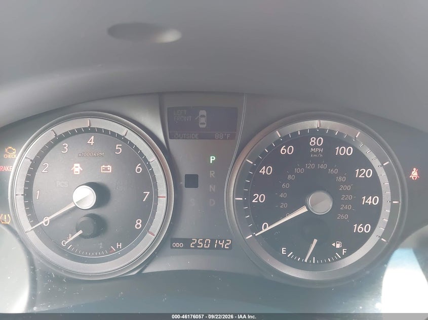 LEXUS ES 350 2007 VIN JTHBJ46G272090007