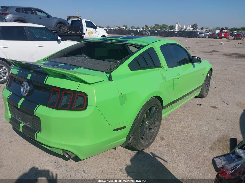 Vin: 1zvbp8cfxd5284603, lot: 46675918, ford mustang gt premium 20134