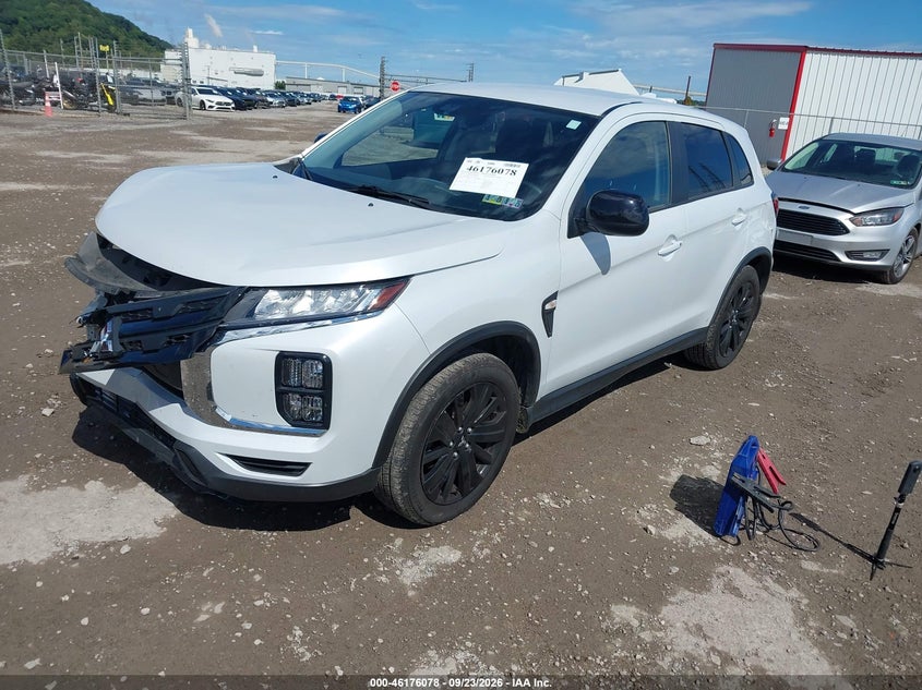 Vin: ja4aruau7nu015821, lot: 46675938, mitsubishi outlander sport 2.0 le 20222