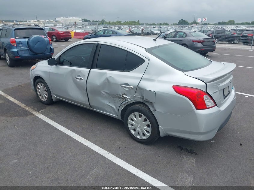 Vin: 3n1cn7ap2gl839201, lot: 46675941, nissan versa 1.6 sv 20163