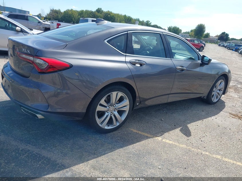 Vin: 19uub5f49na001864, lot: 46675950, acura tlx technology package 20224