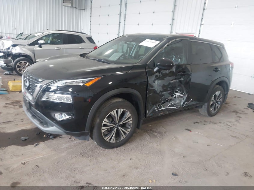 Vin: jn8bt3bb1pw468606, lot: 46675965, nissan rogue sv intelligent awd 20232