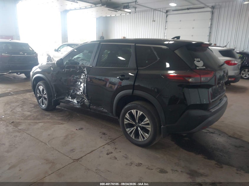 Vin: jn8bt3bb1pw468606, lot: 46675965, nissan rogue sv intelligent awd 20233