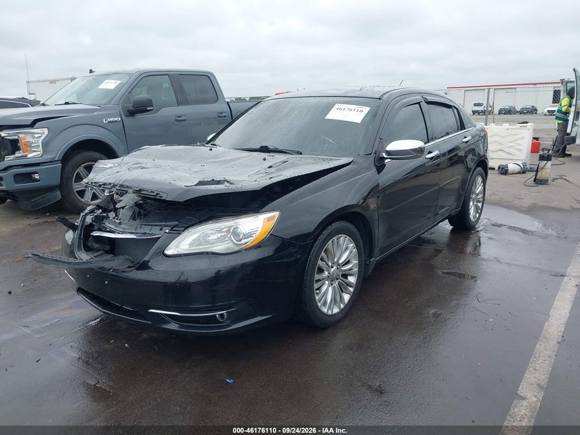 Vin: 1c3bc2fg7bn580647, lot: 46675970, chrysler 200 limited 20112
