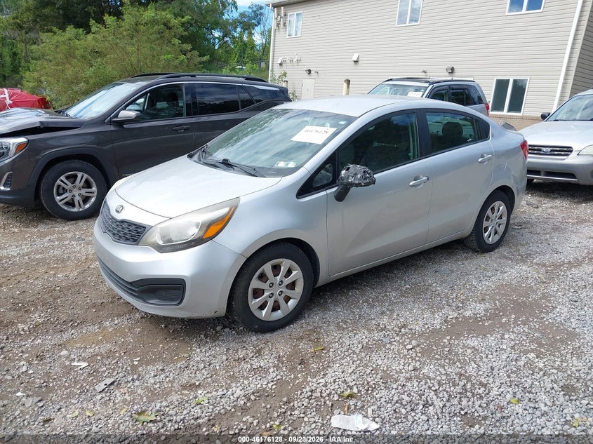 Vin: knadm4a39d6240427, lot: 46675989, kia rio lx 20132