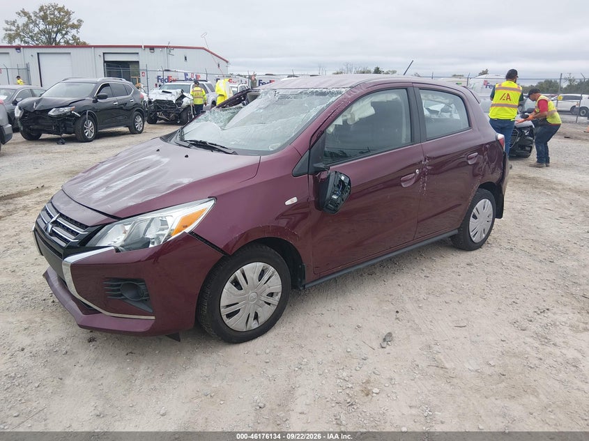 Vin: ml32auhj3rh004183, lot: 46675994, mitsubishi mirage es/le 20242