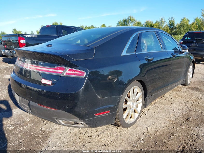 2016 LINCOLN MKZ auction photo 4