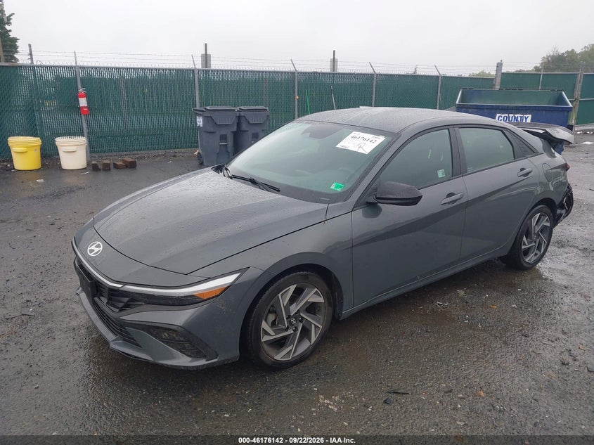 Vin: kmhlm4dgxsu942029, lot: 46676002, hyundai elantra sel sport 20252