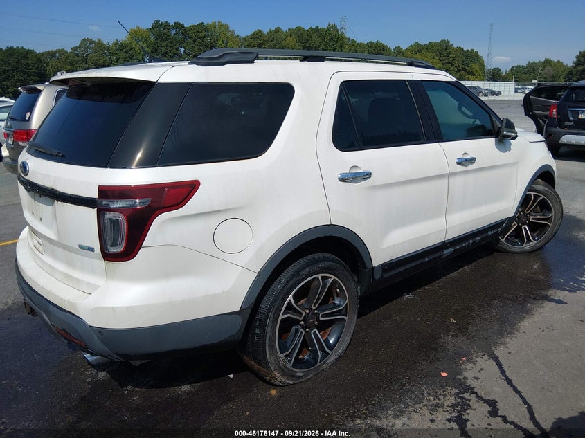 Vin: 1fm5k8gt7dgc04401, lot: 46676007, ford explorer sport 20134