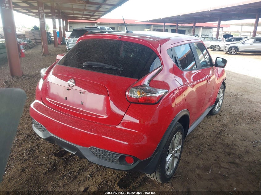 Vin: jn8af5mr9ft500453, lot: 46676016, nissan juke sl 20154