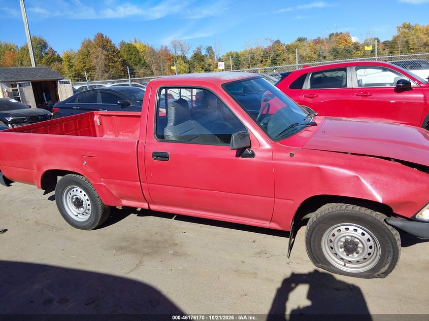 TOYOTA PICKUP 1991 VIN JT4RN81A0M5092279