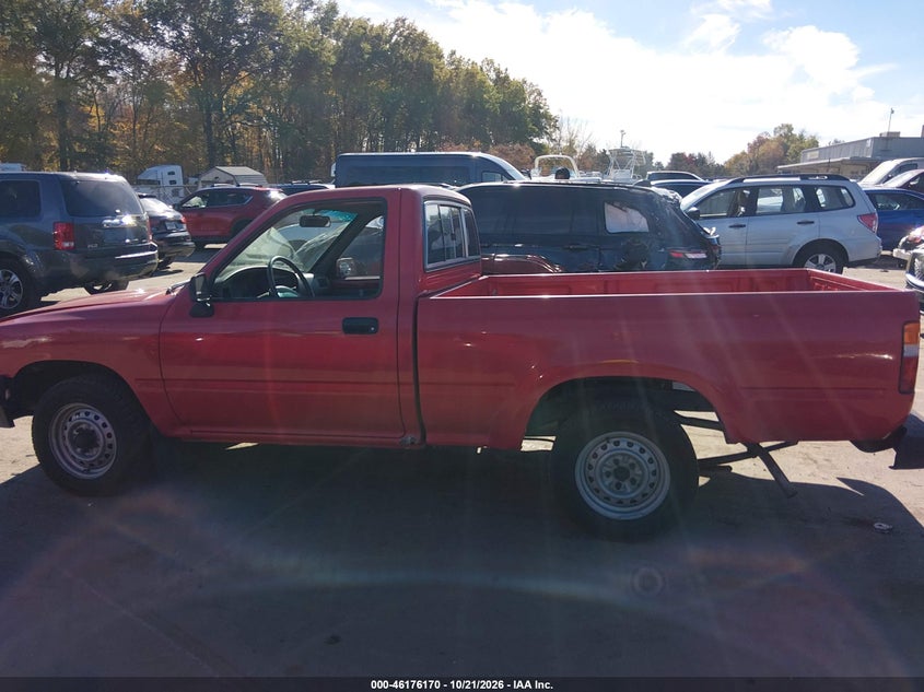 TOYOTA PICKUP 1991 VIN JT4RN81A0M5092279