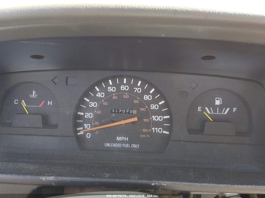 TOYOTA PICKUP 1991 VIN JT4RN81A0M5092279