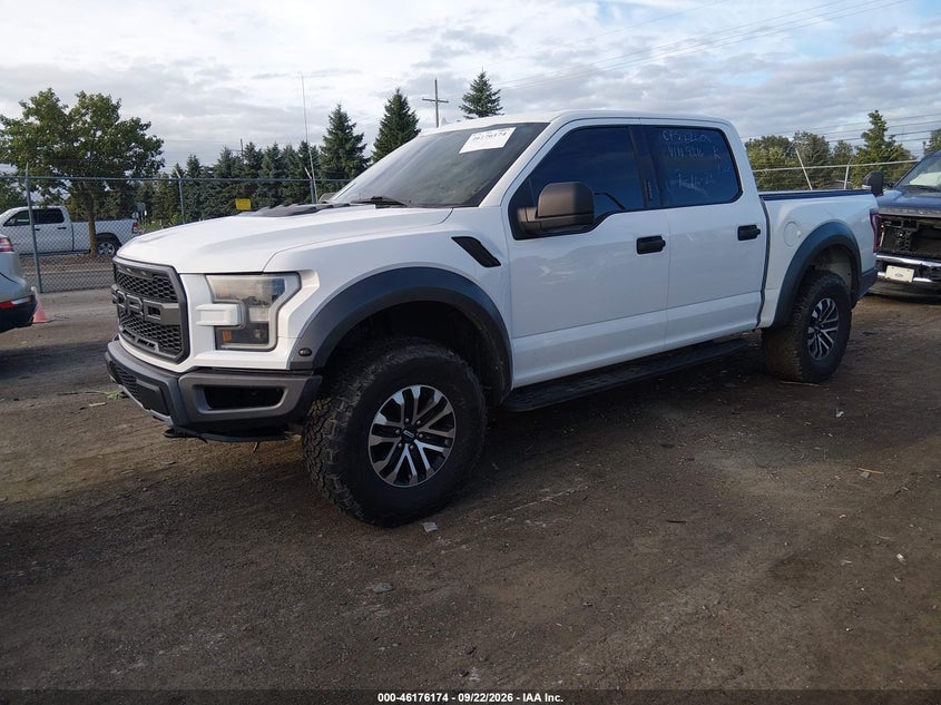 Vin: 1ftfw1rg7kfb79216, lot: 46676034, ford f-150 raptor 20192