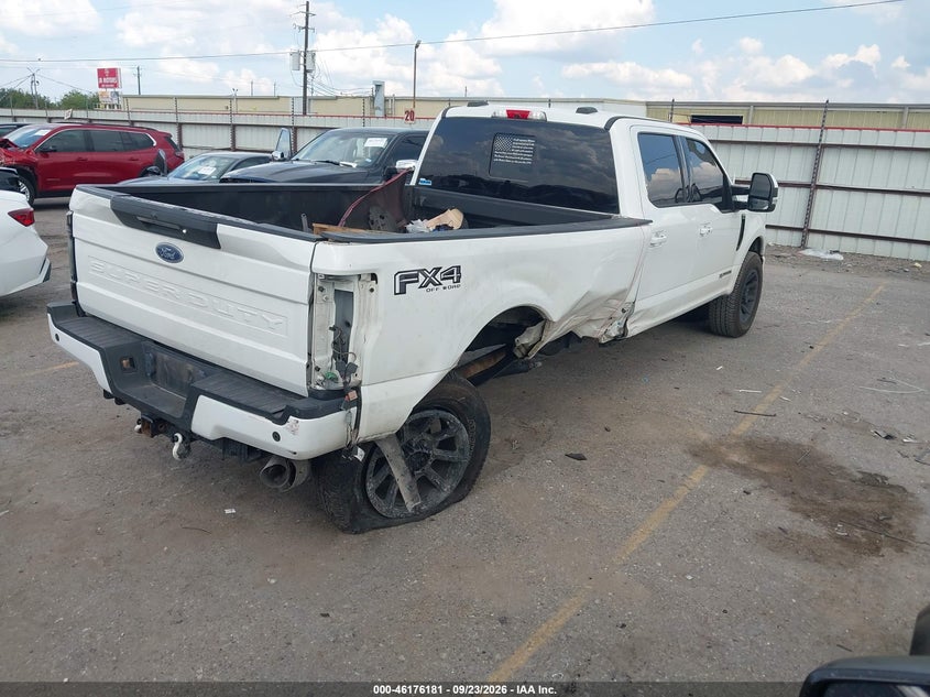 Vin: 1ft7w2bt3nef80015, lot: 46676041, ford f-250 lariat 20224