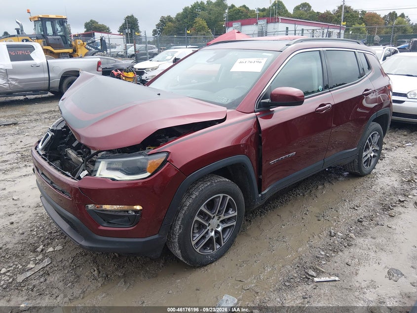 Vin: 3c4njdbb2lt235614, lot: 46676056, jeep compass sun and safety 4x4 20202