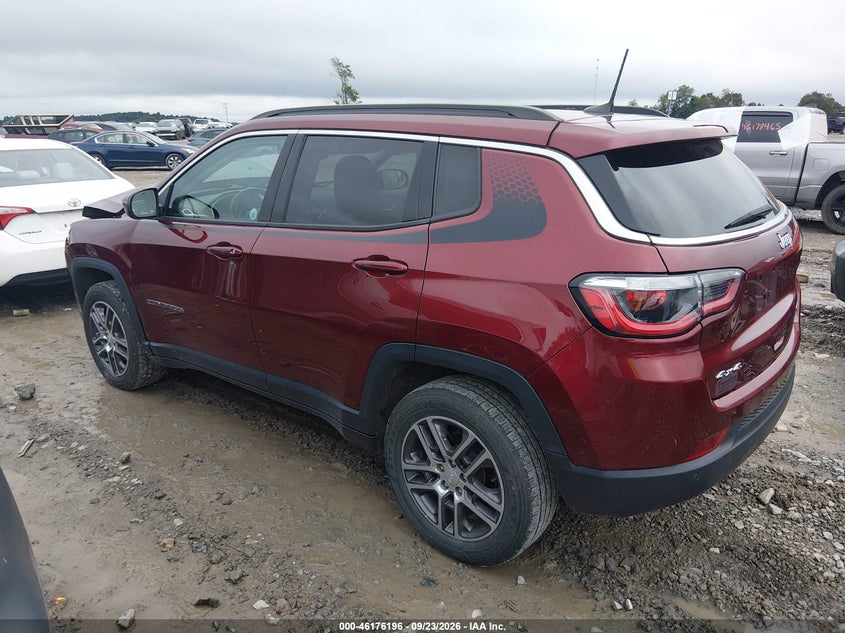 Vin: 3c4njdbb2lt235614, lot: 46676056, jeep compass sun and safety 4x4 20203