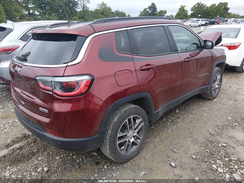 Vin: 3c4njdbb2lt235614, lot: 46676056, jeep compass sun and safety 4x4 20204