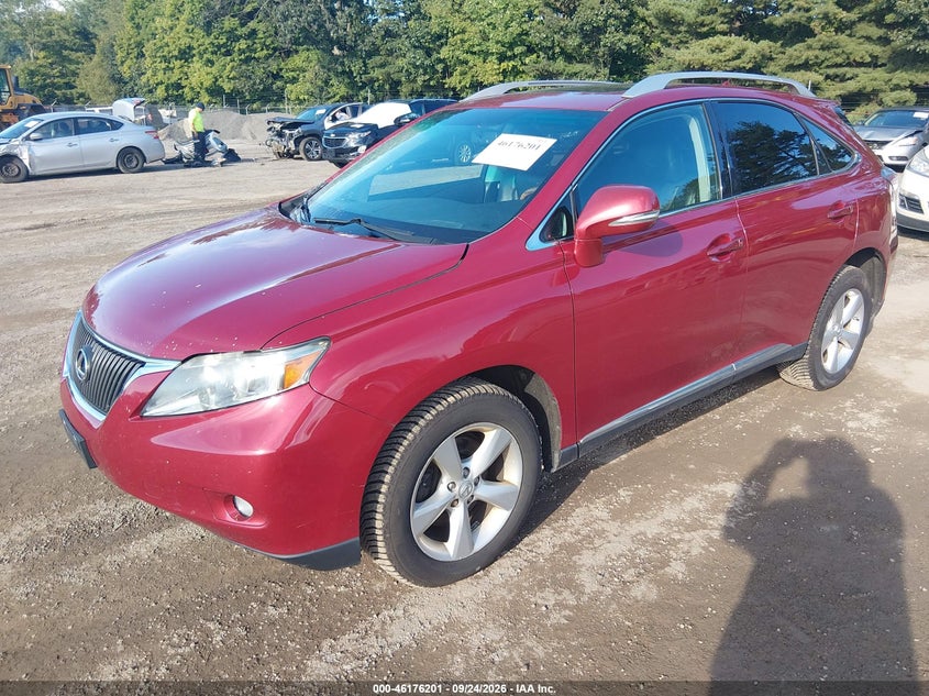 Vin: 2t2bk1ba3ac076930, lot: 46676061, lexus rx 350 20102