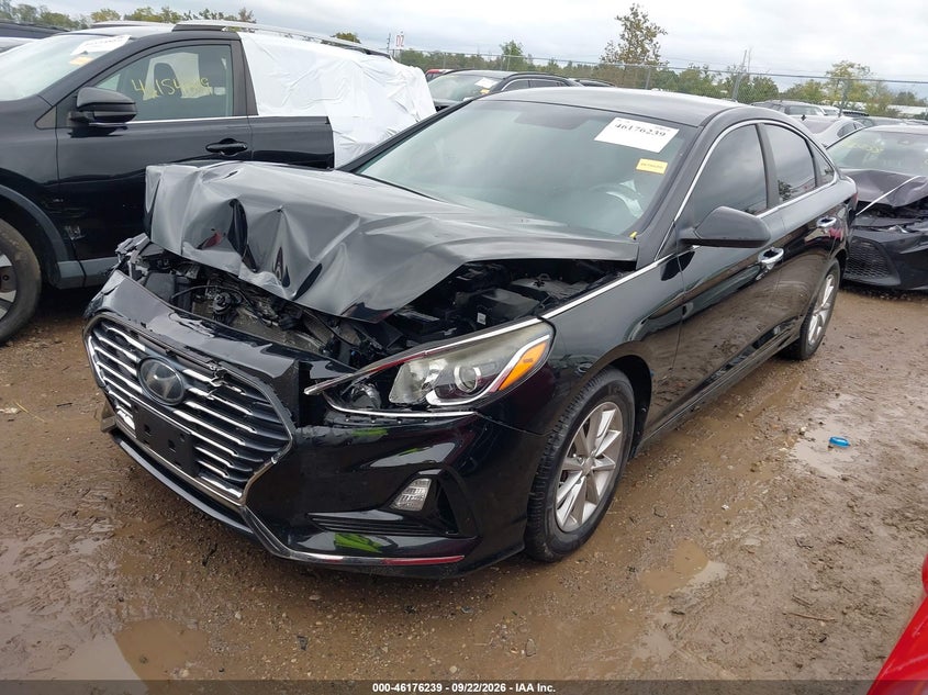 Vin: 5npe24af0jh613508, lot: 46676099, hyundai sonata se 20182