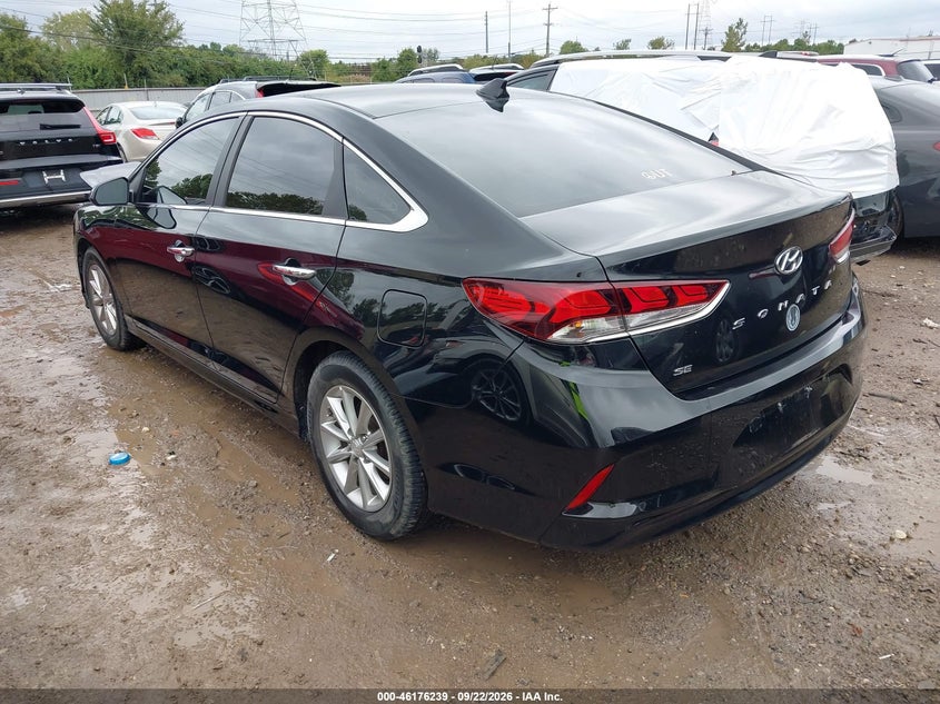 Vin: 5npe24af0jh613508, lot: 46676099, hyundai sonata se 20183