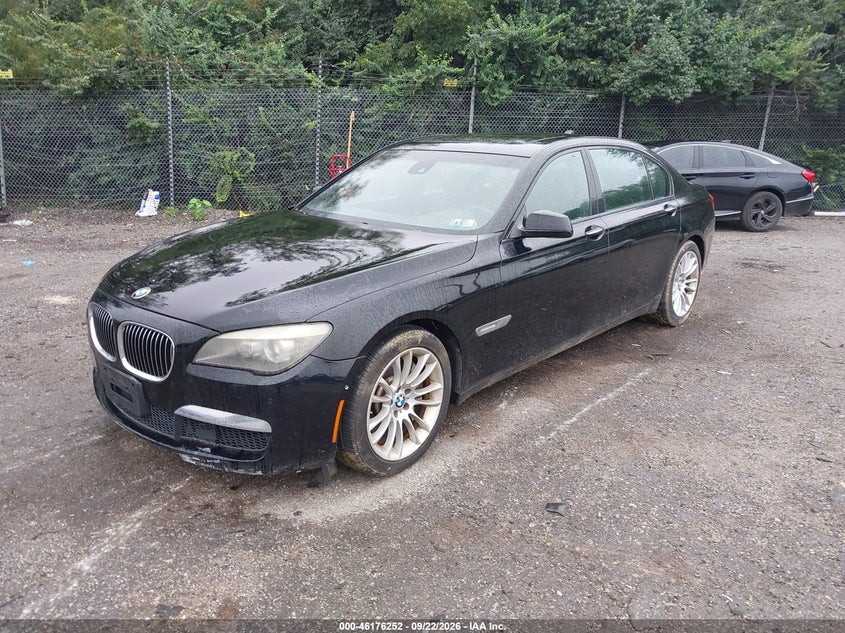 2010 BMW 7er, Звичайний знос, IAAI, VIN WBAKB8C5XACY63815 — фото 2