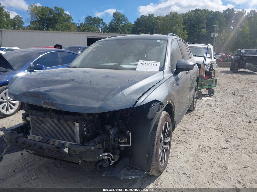 Vin: 3vvrb7ax9rm039946, lot: 46676124, volkswagen tiguan 2.0t s 20242
