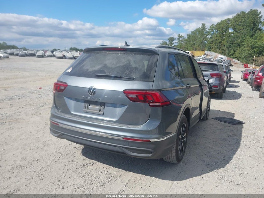 Vin: 3vvrb7ax9rm039946, lot: 46676124, volkswagen tiguan 2.0t s 20244