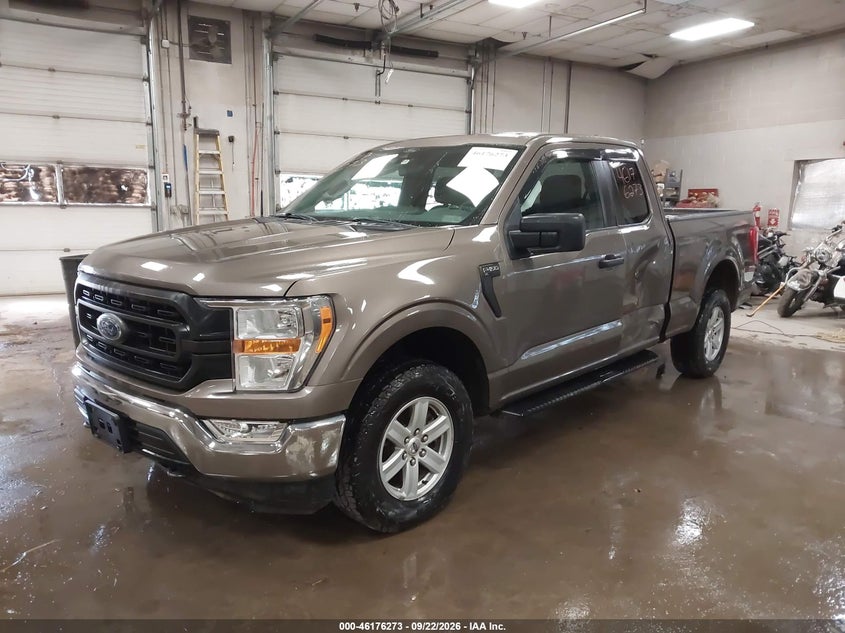 Vin: 1ftex1eb8mke30547, lot: 46676133, ford f-150 xl 20212