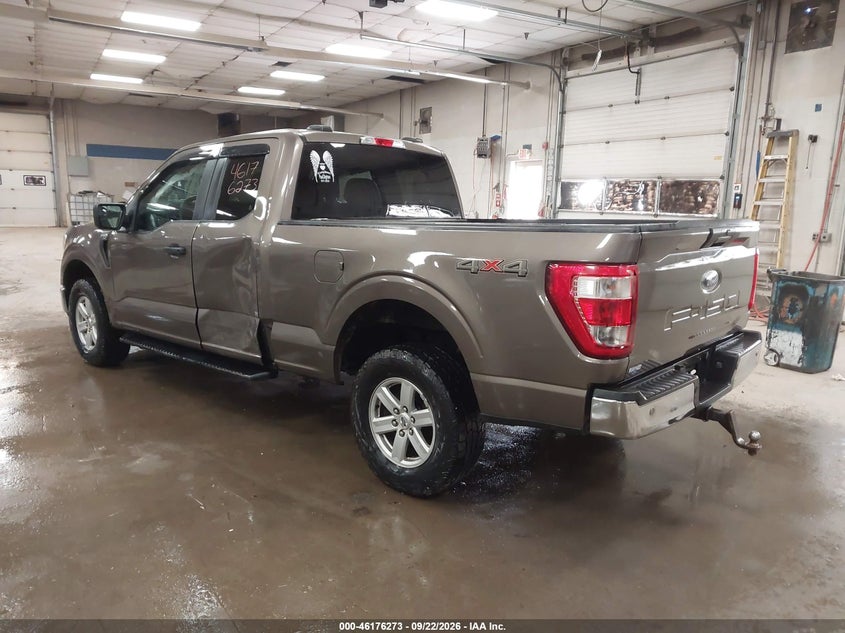 Vin: 1ftex1eb8mke30547, lot: 46676133, ford f-150 xl 20213
