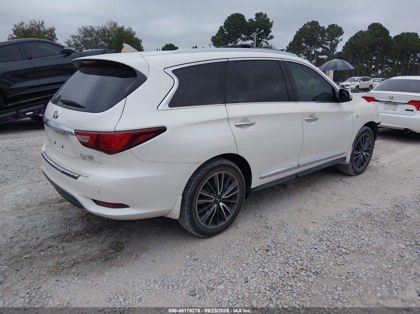 Vin: 5n1al0mn5gc529790, lot: 46676135, infiniti qx60 20164