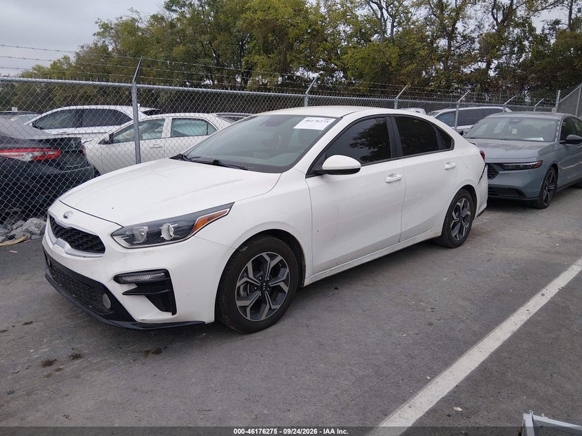Vin: 3kpf24ad2ke128697, lot: 46676136, kia forte lxs 20192
