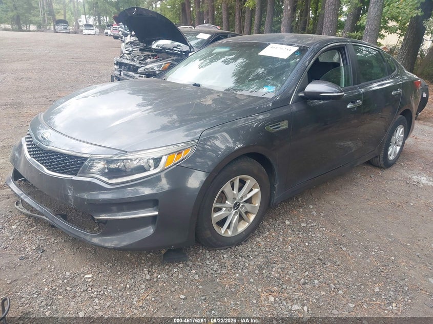 Vin: knagt4l32h5145975, lot: 46676141, kia optima lx 20172