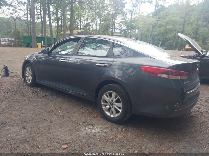 Vin: knagt4l32h5145975, lot: 46676141, kia optima lx 20173