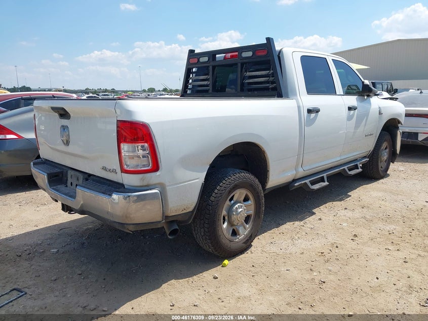 Vin: 3c6ur5cl7ng370690, lot: 46676169, ram 2500 tradesman  4x4 6'4 box 20224