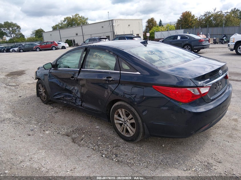 Vin: 5npeb4ac8ch407295, lot: 46676175, hyundai sonata gls 20123
