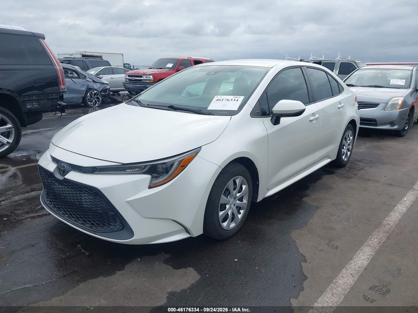 Vin: 5yfeprae6lp082973, lot: 46676194, toyota corolla le 20202