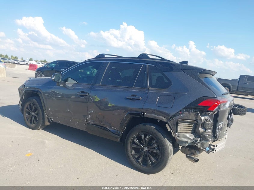 Vin: jtme6rfv9pj033305, lot: 46676197, toyota rav4 hybrid xse 20233