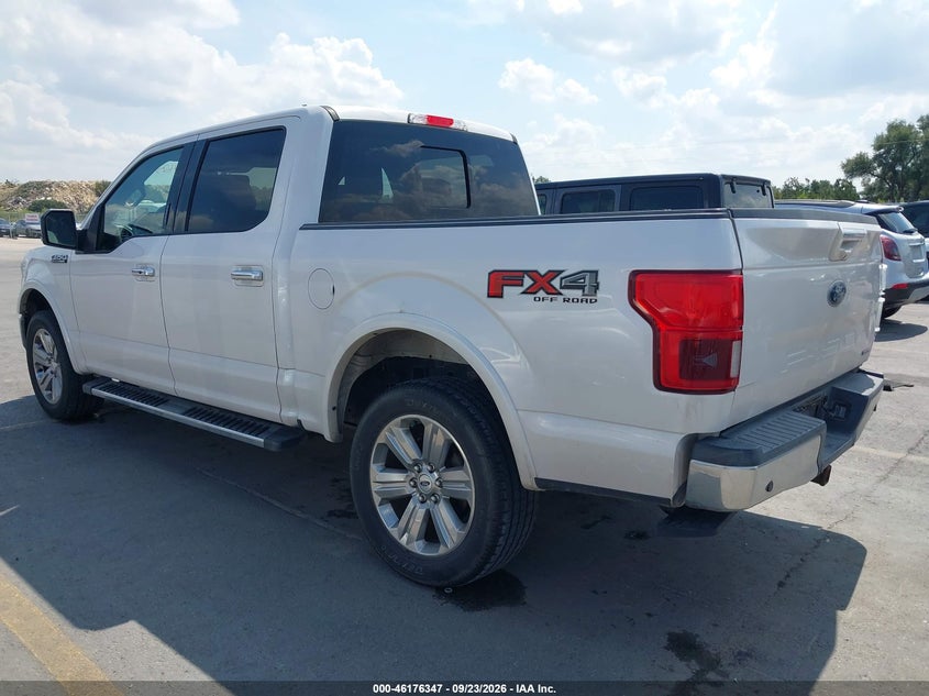 Vin: 1ftew1egxjkd17290, lot: 46676207, ford f-150 lariat 20183