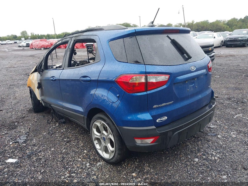 Vin: maj3s2ge4mc441340, lot: 46676210, ford ecosport se 20213