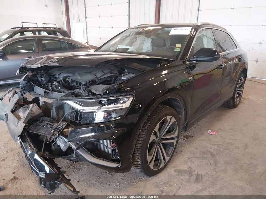 Vin: wa1evbf13nd031353, lot: 46676213, audi q8 premium plus 55 tfsi quattro tiptronic 20222
