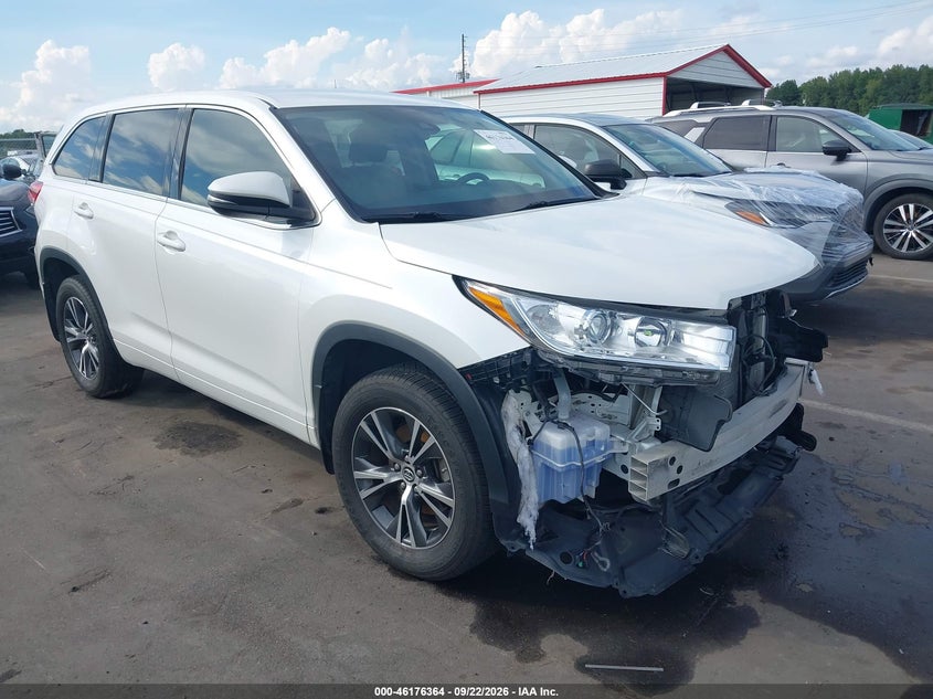 Vin: 5tdbzrfh1js909525, lot: 46676224, toyota highlander le plus 2018 img_1