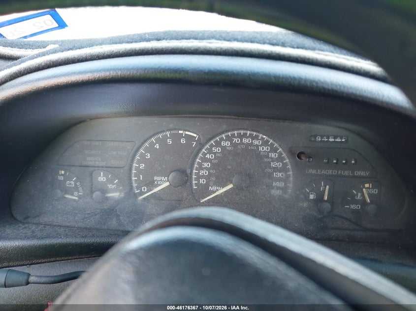 CHEVROLET CAMARO 1994 VIN 2G1FP22P9R2165934