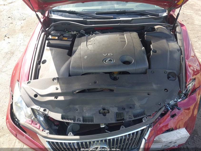 LEXUS IS 250 2009 VIN JTHCK262195031350