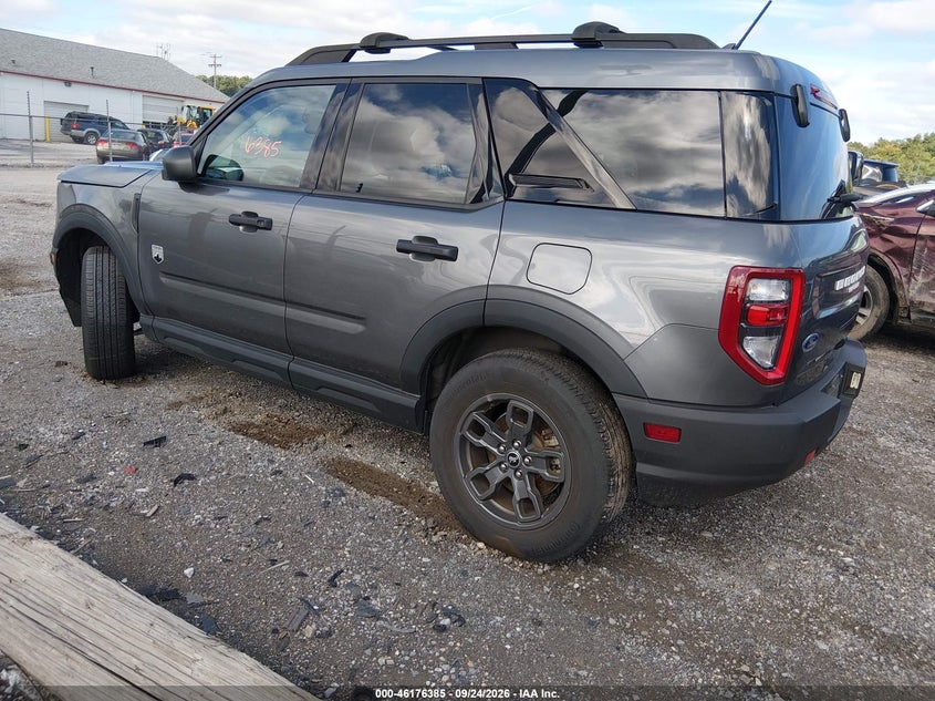 Vin: 3fmcr9b65rre23867, lot: 46676245, ford bronco sport big bend 20243