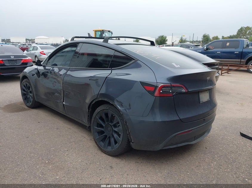 Vin: 7saygdee9pa085927, lot: 46676251, tesla model y awd/long range dual motor all-wheel drive 20233