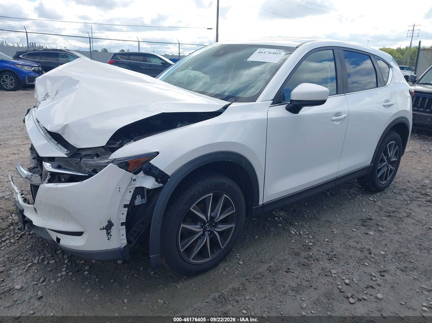 Vin: jm3kfbcmij0466501, lot: 46676265, mazda cx-5 touring 20182