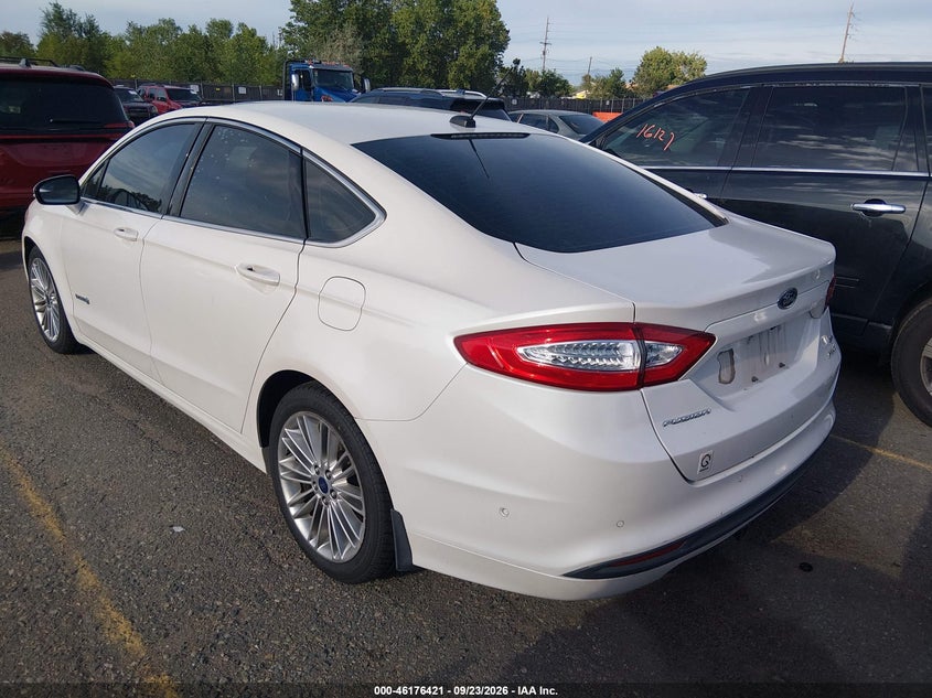 Vin: 3fa6p0lu0er343750, lot: 46676281, ford fusion hybrid se 20143