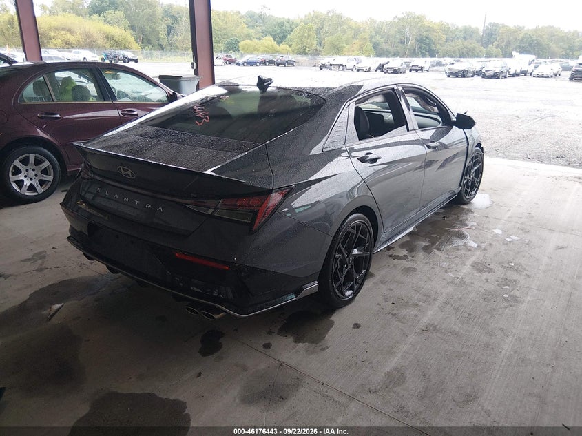 Vin: kmhlr4df4su096554, lot: 46676303, hyundai elantra n line 20254